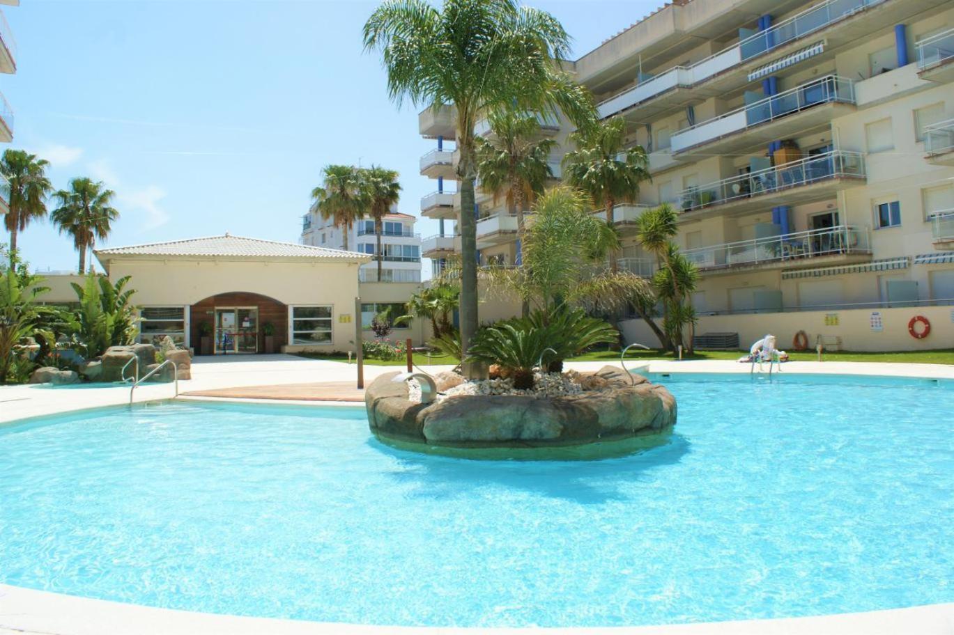 Bonito Piso En Roses Con Piscina Y Parking Av-66 Exterior foto