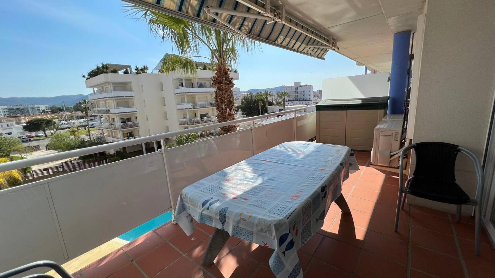 Bonito Piso En Roses Con Piscina Y Parking Av-66 Exterior foto